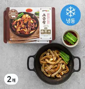 대성축산 한우 소곱창 (냉동), 160g, 2개