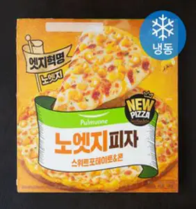 풀무원 노엣지피자 스위트포테이토&콘 (냉동), 1개, 365g